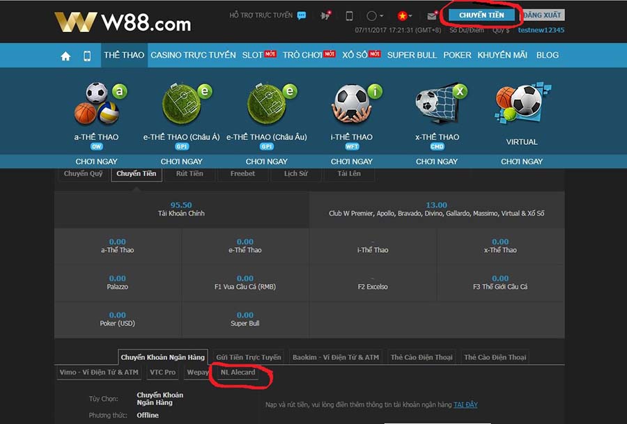Alecard w88