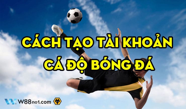 Tạo tài khoản cá độ bóng đá qua mạng..