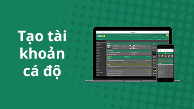 Tạo tài khoản cá độ bóng đá qua mạng.