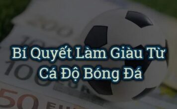 LÀM GIÀU BẰNG CÁ ĐỘ BÓNG ĐÁ CÓ ĐƯỢC KHÔNG?