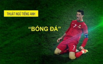 CÁC THUẬT NGỮ TIẾNG ANH TRONG BÓNG ĐÁ