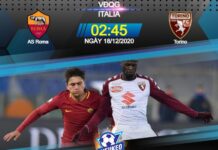 Soi kèo AS Roma vs Torino, 02h45 ngày 18/12 – Serie A