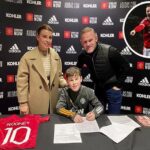 Con trai Rooney gia nhập học viện bóng đá M.U: Viễn cảnh tươi đẹp cha huấn luyện, con thi đấu