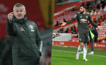 Fernandes hặng hực vì bị thay ra ghế dự bị khi trận đấu chỉ còn 1 phút