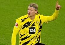 Siêu sao trẻ Erling Haaland được Dortmund hét giá không tưởng