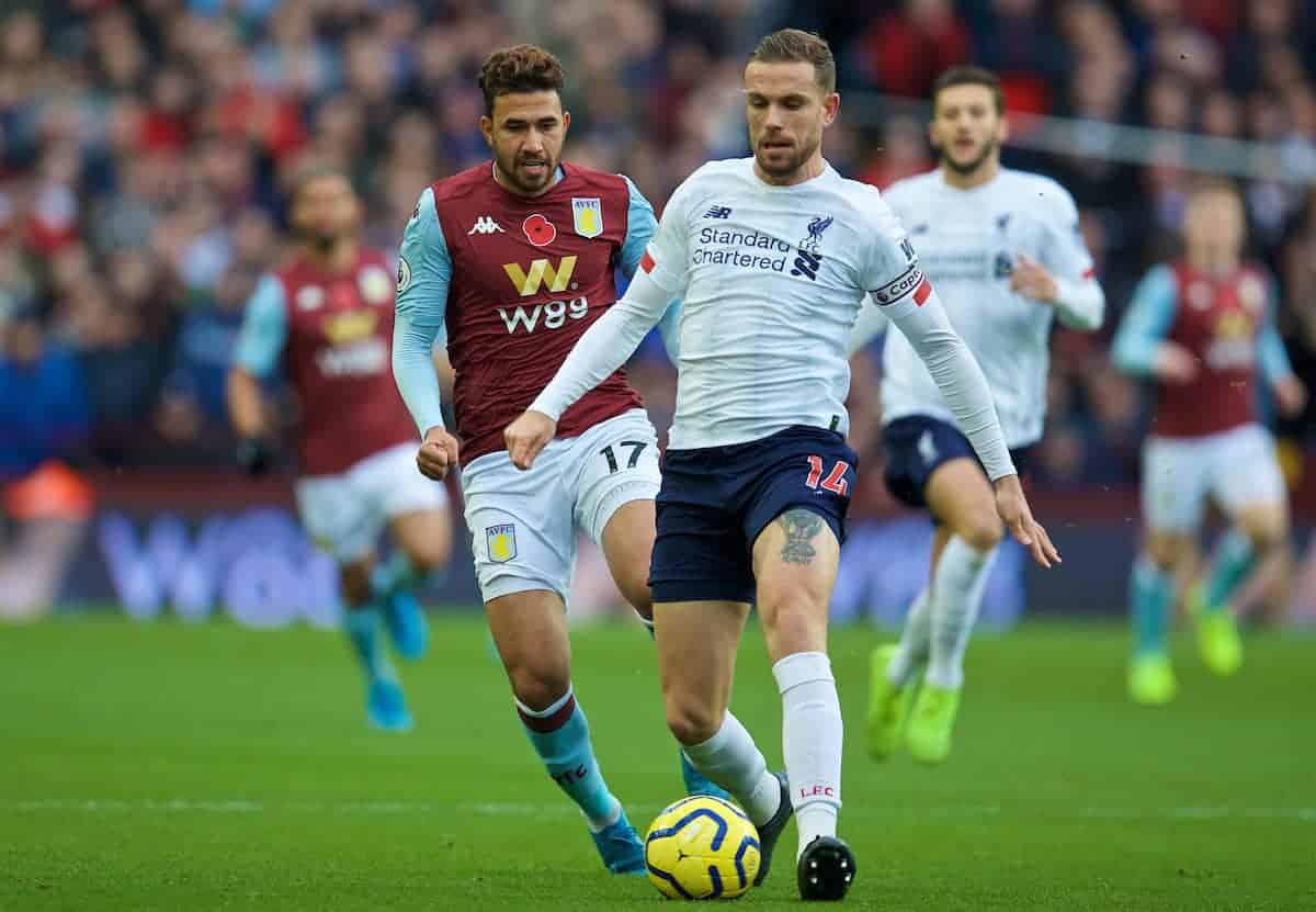 Aston Villa vs Liverpool