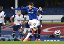 Thoát điểm phút cuối, Everton chia điểm đáng tiếc tại Premier League