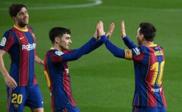 Messi tỏa sáng Barca thắng đậm Getafe tại Laliga