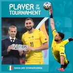 Donnarumma trở thành cầu thủ xuất sắc nhất EURO 2020