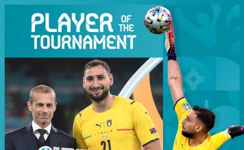 Donnarumma trở thành cầu thủ xuất sắc nhất EURO 2020