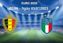 Soi kèo Bỉ vs Italia, lúc 2h00 ngày 3/7 – EURO 2020