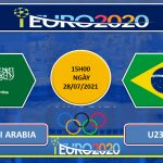 Soi kèo U23 Arập Xêut vs U23 Brazil, 15h00 ngày 28/7 – Olympic 2020