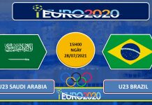Soi kèo U23 Arập Xêut vs U23 Brazil, 15h00 ngày 28/7 – Olympic 2020