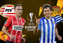 Soi kèo PSV Eindhoven vs Real Sociedad, 02h00 17/09 – Europa League