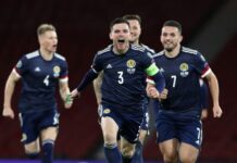 Đội hình mạnh nhất Đội tuyển Scotland tham dự VCK EURO 2021