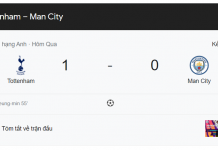 Man City mở màng Premier League với trận thua trước Tottenham