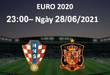 Soi kèo Croatia vs Tây Ban Nha, lúc 23h00 ngày 28/6 – EURO 2020