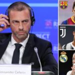 UEFA cấm Real, Barca, Juventus tham dự Cúp C1 trong vòng 2 năm