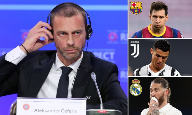 UEFA ra phan quyet cam Real Barca Juventus du Champions League trong tuan nay