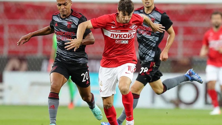benfica vs spartak moscow