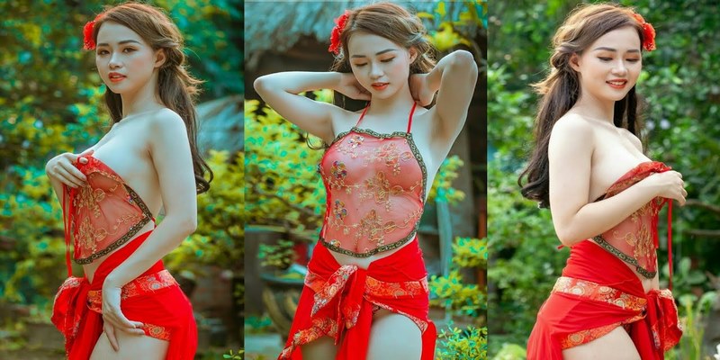 hot girl ao yem xuyen thau 4