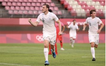 Kết quả lượt trận đầu tiên môn bóng đá nam Olympic Tokyo