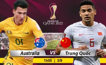 Soi kèo Australia vs Trung Quốc, 01h00 ngày 03/09 – VLWC KV Châu Á