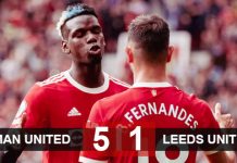 Man United đại thắng trong ngày đầu ra quân trước Leeds United
