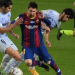 Messi tỏa sáng, Barcelona áp sát Atletico Madrid trên cuộc đua Laliga