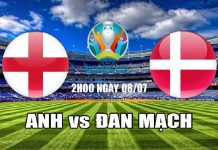 Soi kèo Anh vs Đan Mạch, lúc 2h00 ngày 8/7 – EURO 2020