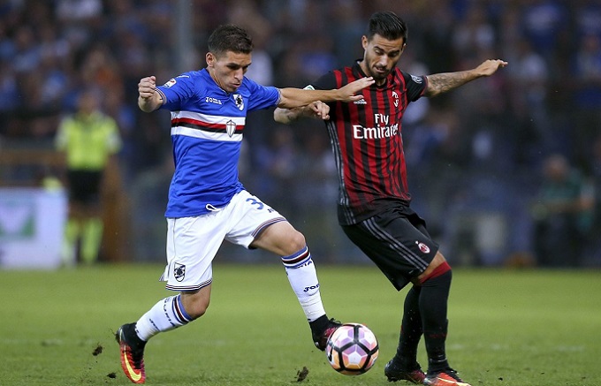 nhan dinh sampdoria vs ac milan cup qg italia