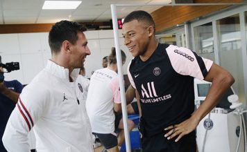 Lionel Messi có buổi tập đầu tiên cùng các đồng đội ở PSG