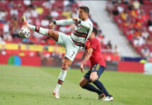 Một ngày thi đấu tẻ nhạt Bồ Đào Nha cùng Tây Ban Nha hòa đáng tiếc