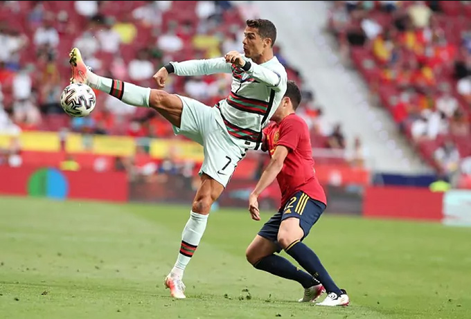 ronaldo tay ban nha vs bo dao nha