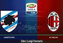 Soi kèo Sampdoria vs AC Milan, 01h45 ngày 24/08 – Serie A