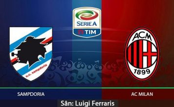 Soi kèo Sampdoria vs AC Milan, 01h45 ngày 24/08 – Serie A
