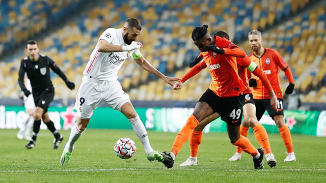 soi keo Real Madrid vs Shakhtar