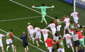 Kịch bản không ngờ tại EURO, Tây Ban Nha và Thụy Sĩ góp mặt tứ kết