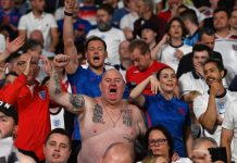 Trận bán kết Anh vs Đan Mạch lập kỉ lục về lượt xem